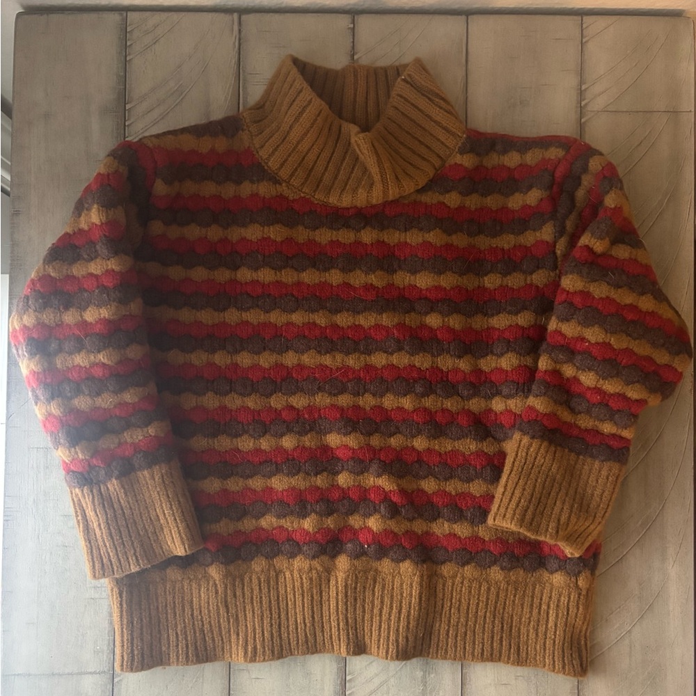 Mabli 100% Wool Bubble Pullover Boys 10Y